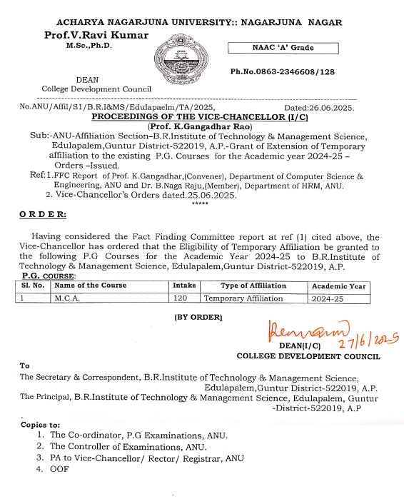 Affiliation 2024–25 PDF Preview